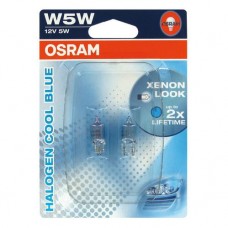 2825 HCB  W5W 12v 5w   W2,1x9,5D  Halogen COOL BLUE OSRAM автолампа
